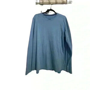 Under Armour Shirt Mens Threadborne Blue  Tee Workout Gym Large Athleisure